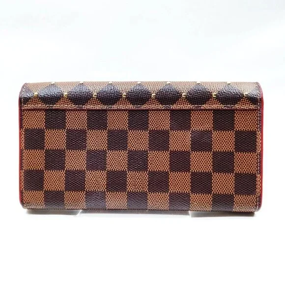 Louis Vuitton Brown Damier Wallet mon-361-091025